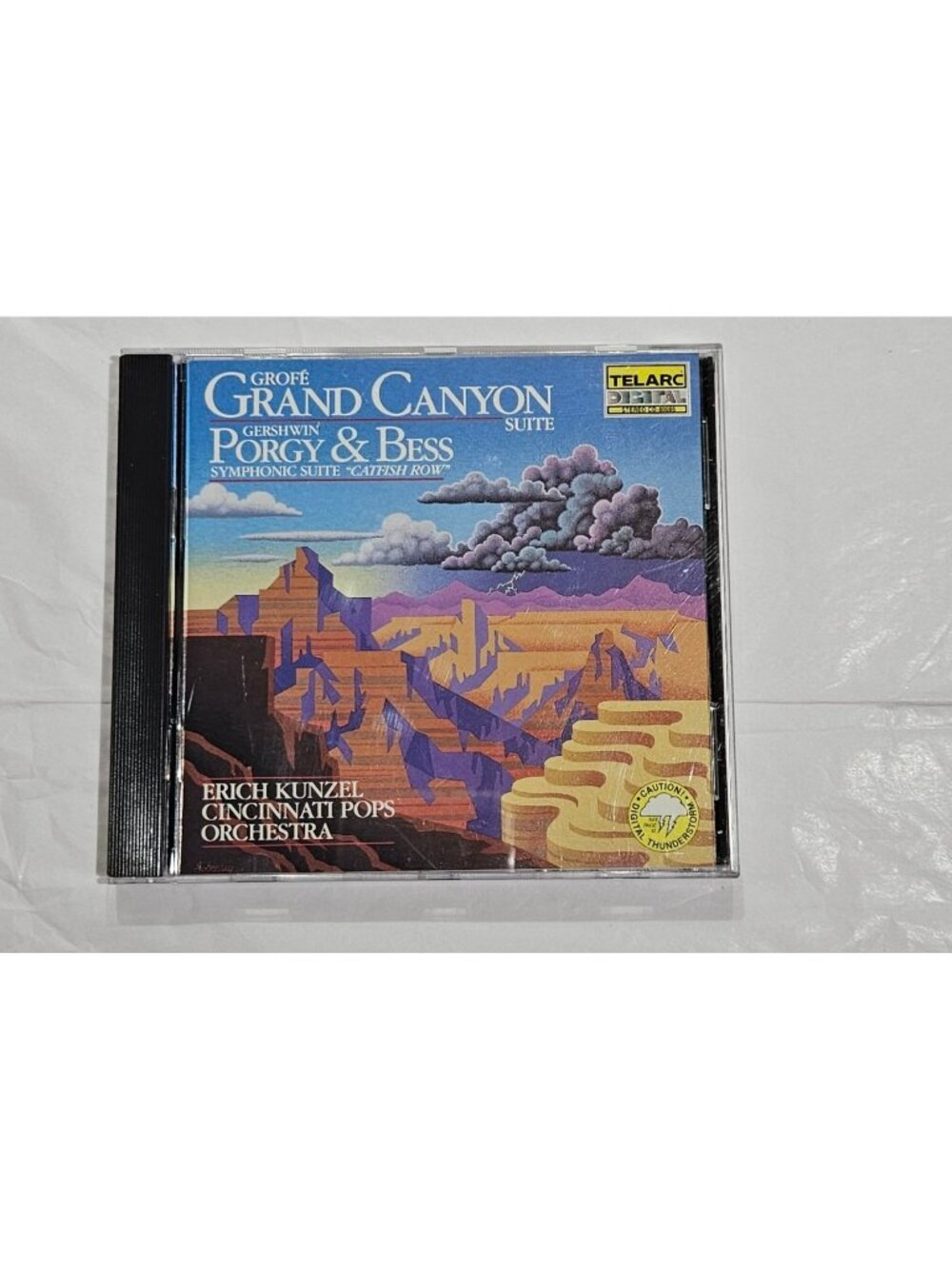 Erich Kunzel Cincinnati Pops Grofe Grand Canyon Gershwin Porgy and Bess CD
